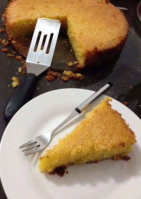 lemon polenta cake 1